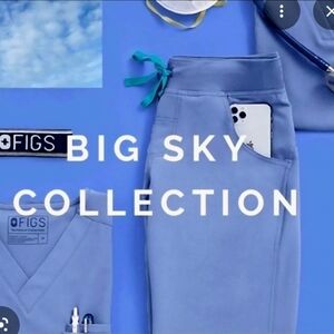 Figs Big Sky Scrub Set - medium Rafaela & medium Yola